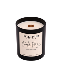 Violet Haze Scented Candle - Lilac • Anise • Violet - Little Paris Atelier