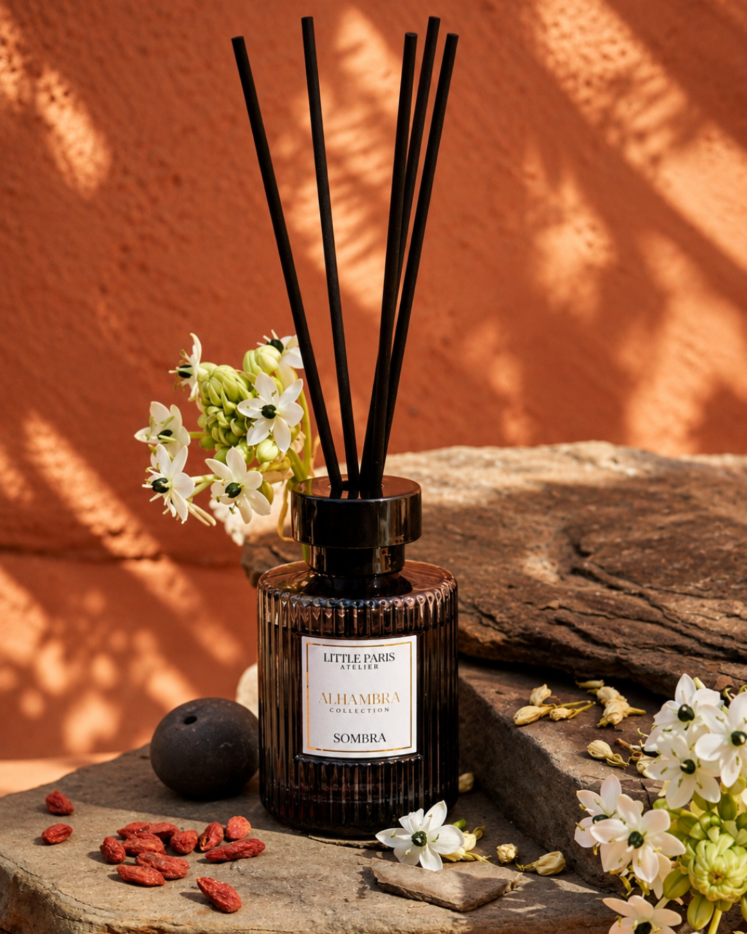Difuzor de cameră Sombra - Iasomie • Oud • Cedru de Maroc