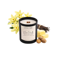 Elixir Vanilla Scented Candle - Madagascar Vanilla • Nutmeg • Butter - Little Paris Atelier