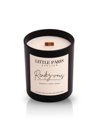 Rendez-vous Scented Candle - Raspberry • Musk • Amber - Little Paris Atelier