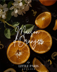 Maison d'Oranger Scented Candle - Neroli • Mandarin • Yuzu - Little Paris Atelier