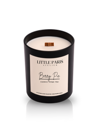 Berry Pie Scented Candle - Cranberry • Orange • Pear - Little Paris Atelier