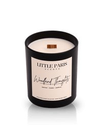 Woodland Thoughts Scented Candle - Vetiver • Cedarwood • Saffron - Little Paris Atelier