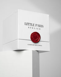 Lumânare parfumată Velvet Noir - Cedru • Lavandă • Ambră - Little Paris Atelier