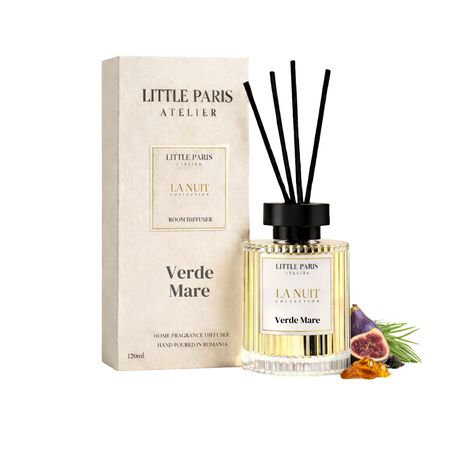 Difuzor de camera Verde Mare - Ambra • Smochine • Vetiver