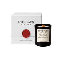 Elixir Vanilla Scented Candle - Madagascar Vanilla • Nutmeg • Butter - Little Paris Atelier