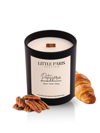 Lumânare parfumată Pâtisserie - Nuci Pecan • Cacao • Miere - Little Paris Atelier