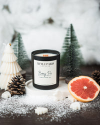 Berry Pie Scented Candle - Cranberry • Orange • Pear - Little Paris Atelier